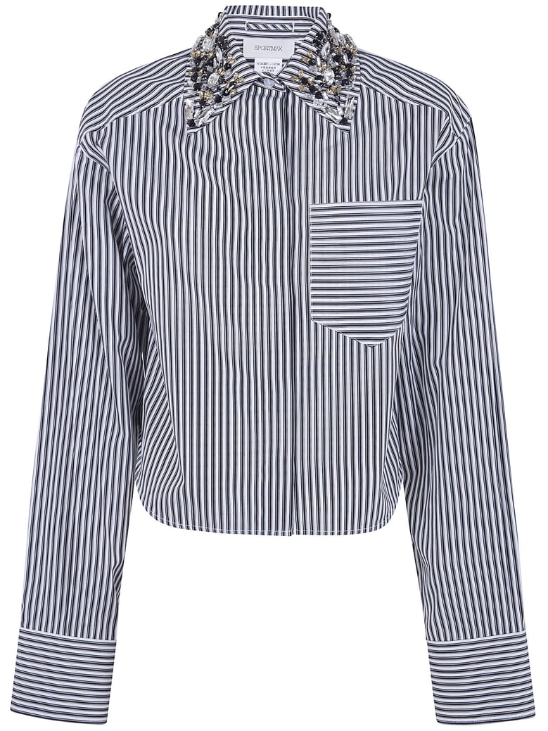 black quagga cotton shirt by Selfnex