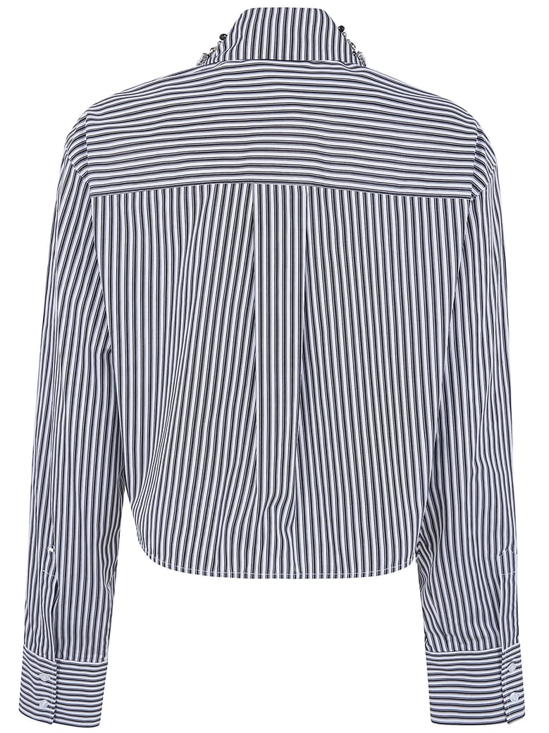 black quagga cotton shirt by Selfnex