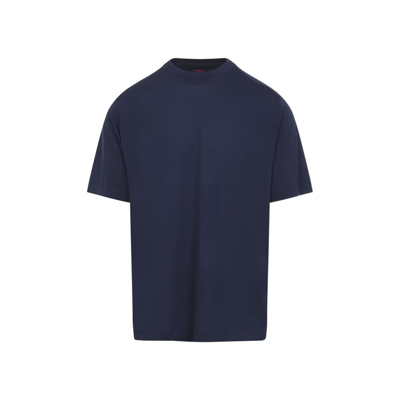 blue runner cotton t-shirt by Selfnex