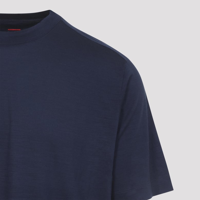 blue runner cotton t-shirt by Selfnex