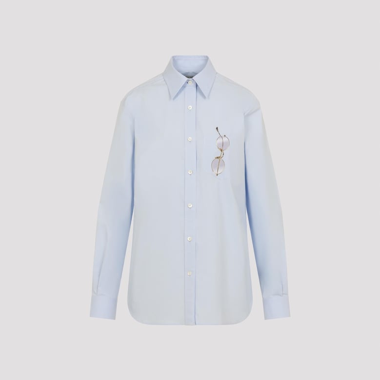 fantasy blue cotton shirt by Selfnex