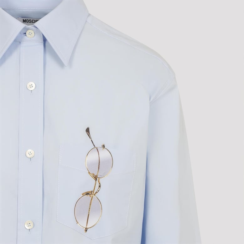 fantasy blue cotton shirt by Selfnex