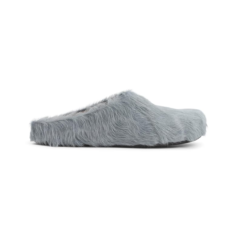 azure calf hair flat by Selfnex