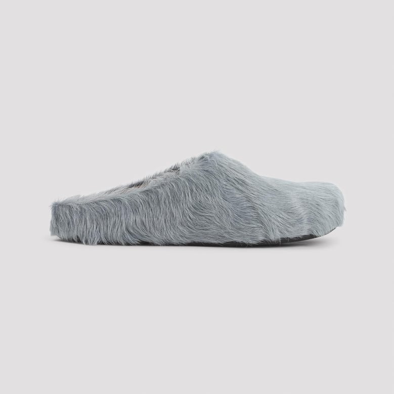 azure calf hair flat by Selfnex