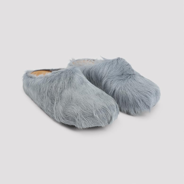 azure calf hair flat by Selfnex