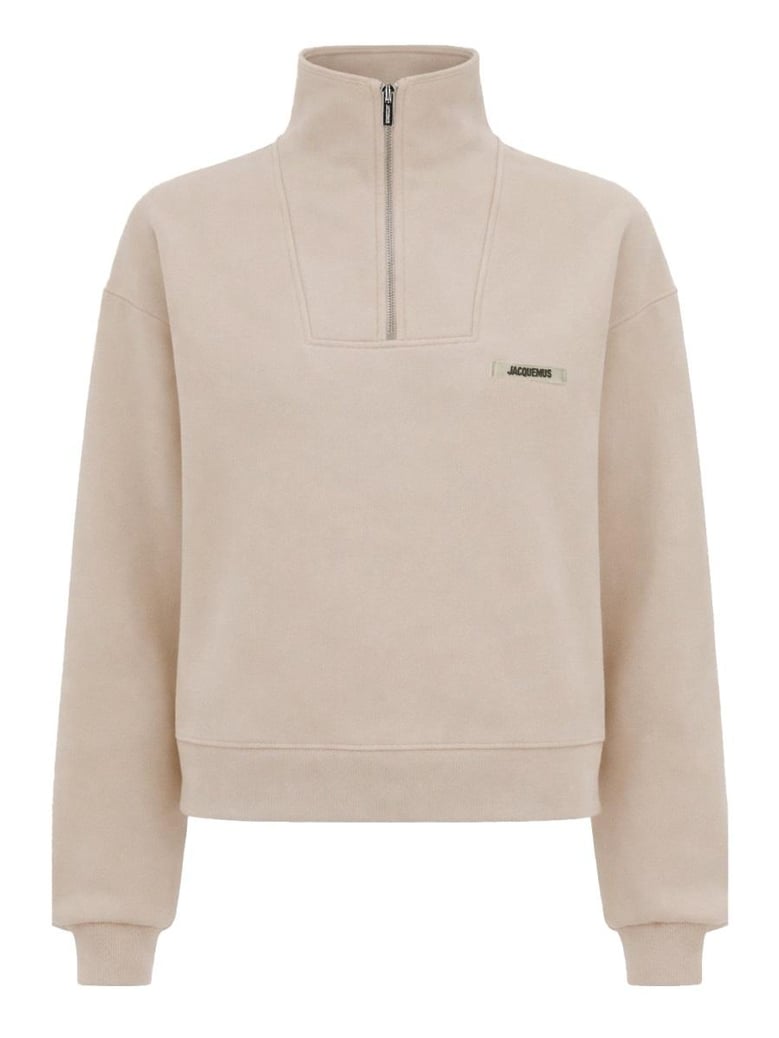 grosgrain sweatshirt with turtleneck by Selfnex