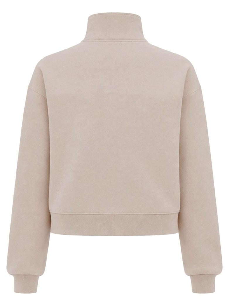 grosgrain sweatshirt with turtleneck by Selfnex