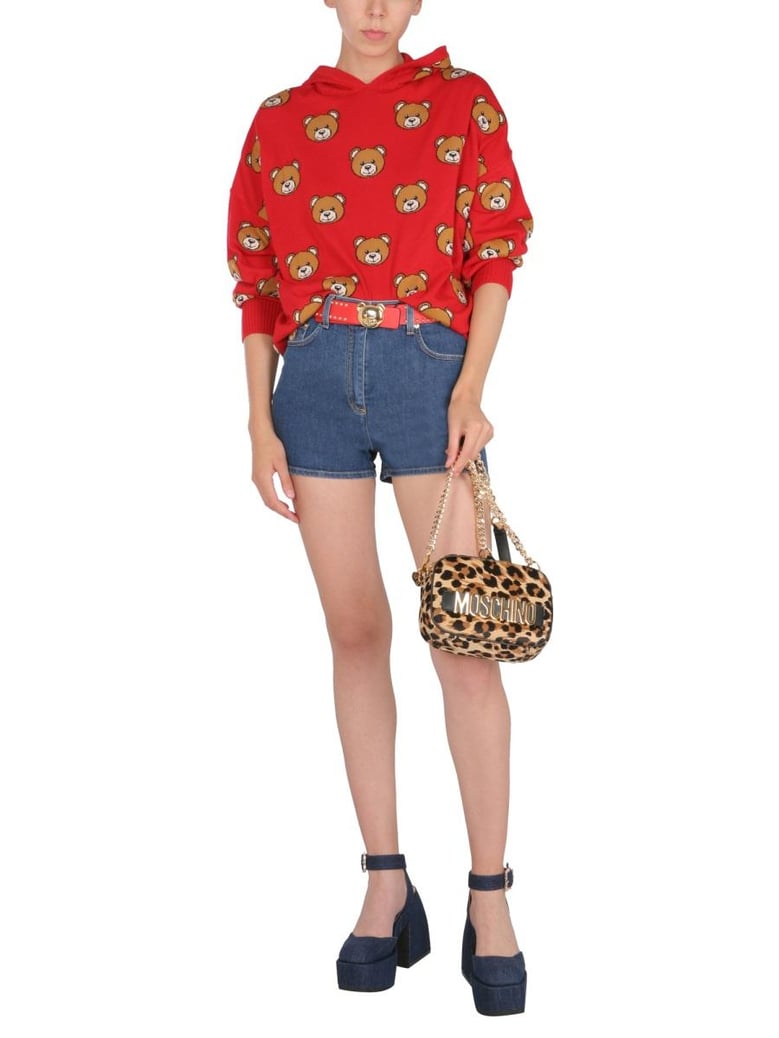 bermuda with embroidered teddy by Selfnex