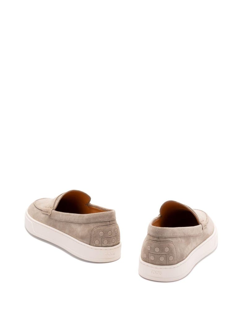 brown calfskin loafers by Selfnex