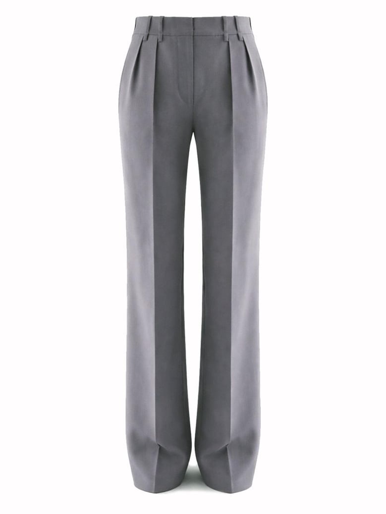 wool gabardine pants by Selfnex