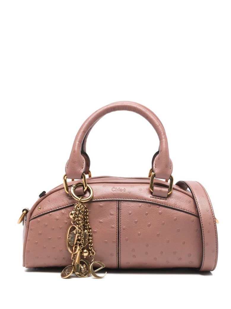 textured leather handbag by Selfnex