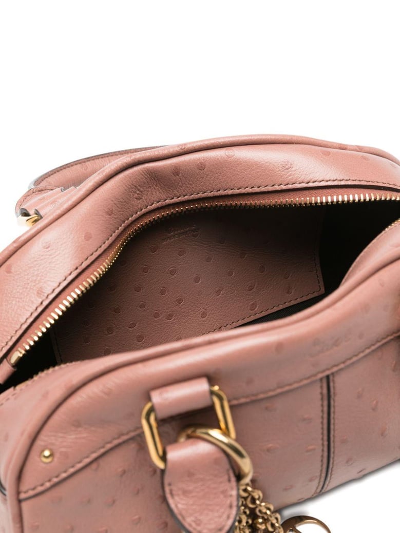 textured leather handbag by Selfnex