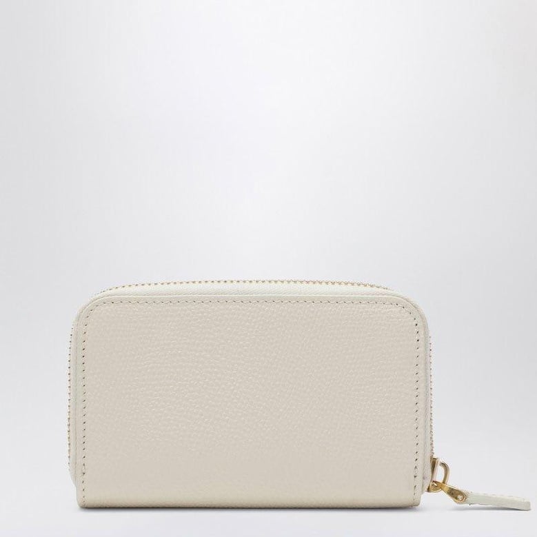 ivory cherryfic ziparound wallet by Selfnex