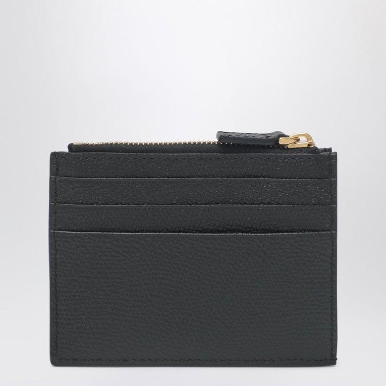 black leather coin purse case by Selfnex