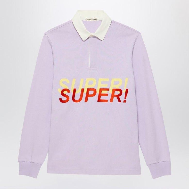lilac super super polo shirt by Selfnex