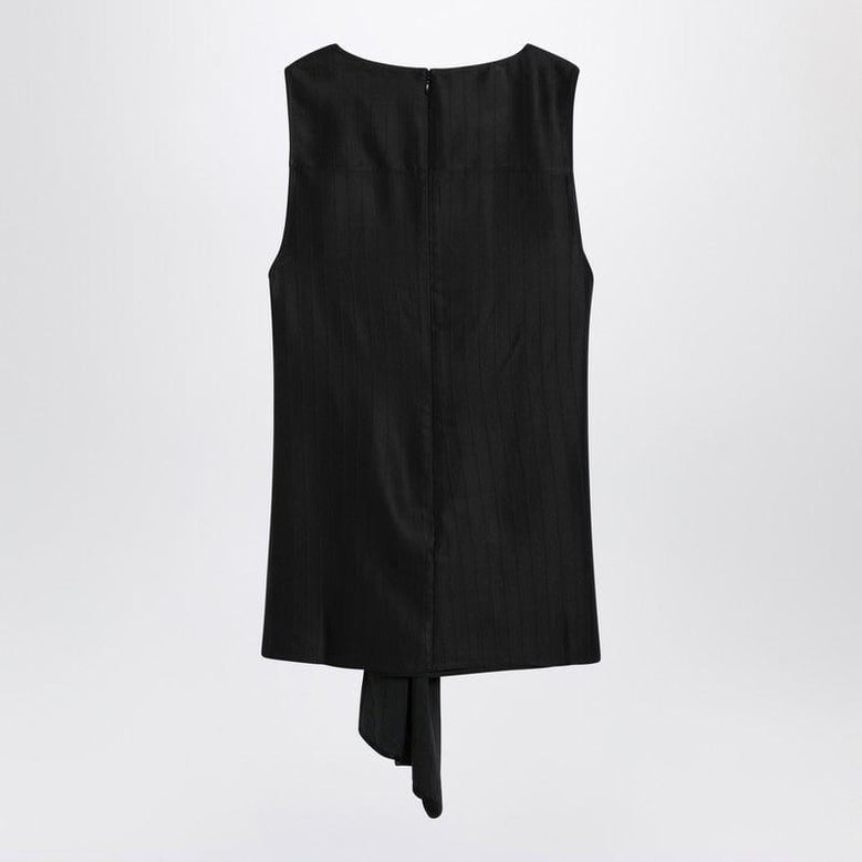 black draped fonda top by Selfnex