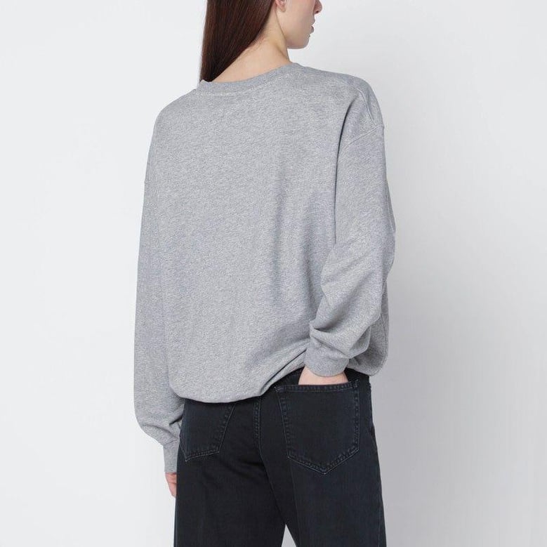ganni grey kitty graphic sweatshirt by Selfnex