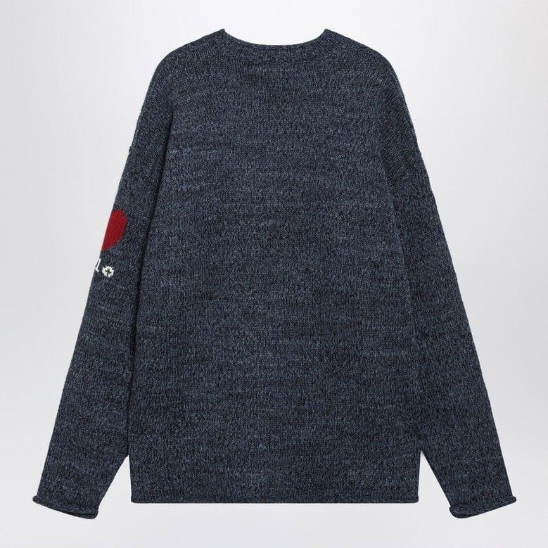 regularfit “i love polo” flag sweater by Selfnex