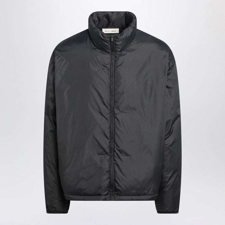 grey padded ripstop nylon jacket by Selfnex