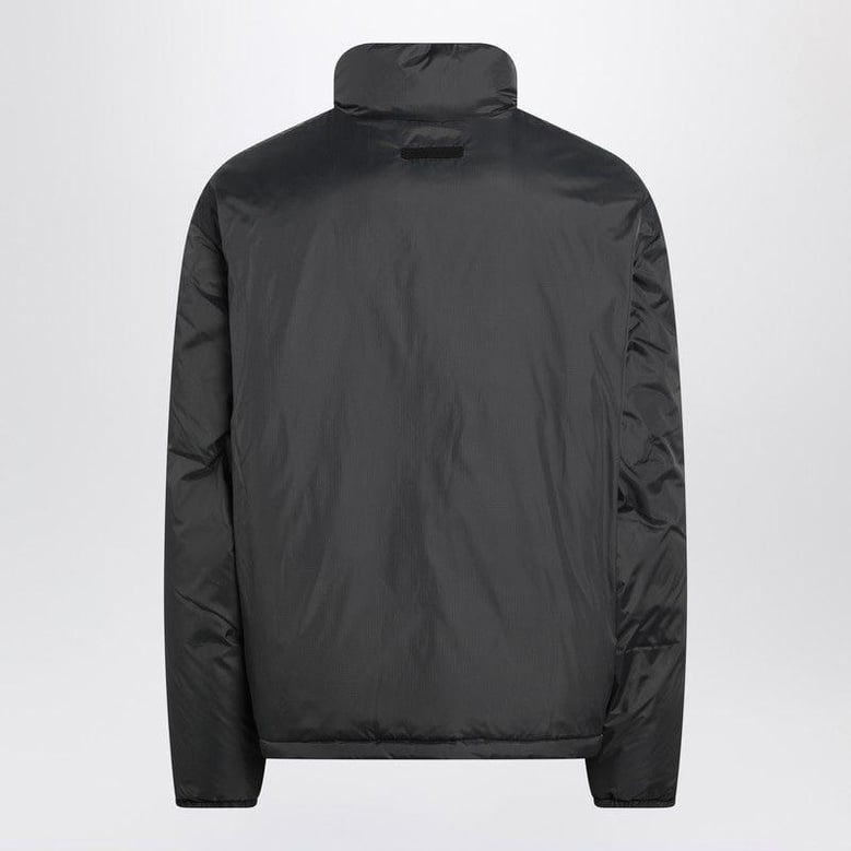 grey padded ripstop nylon jacket by Selfnex