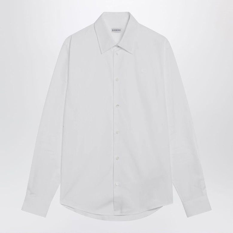 white cotton poplin shirt by Selfnex