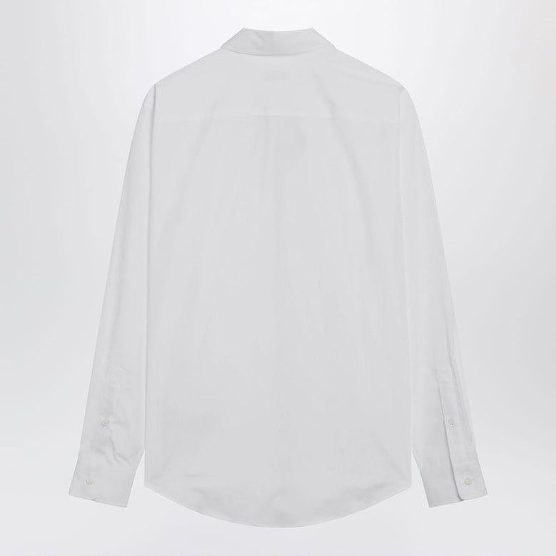 white cotton poplin shirt by Selfnex