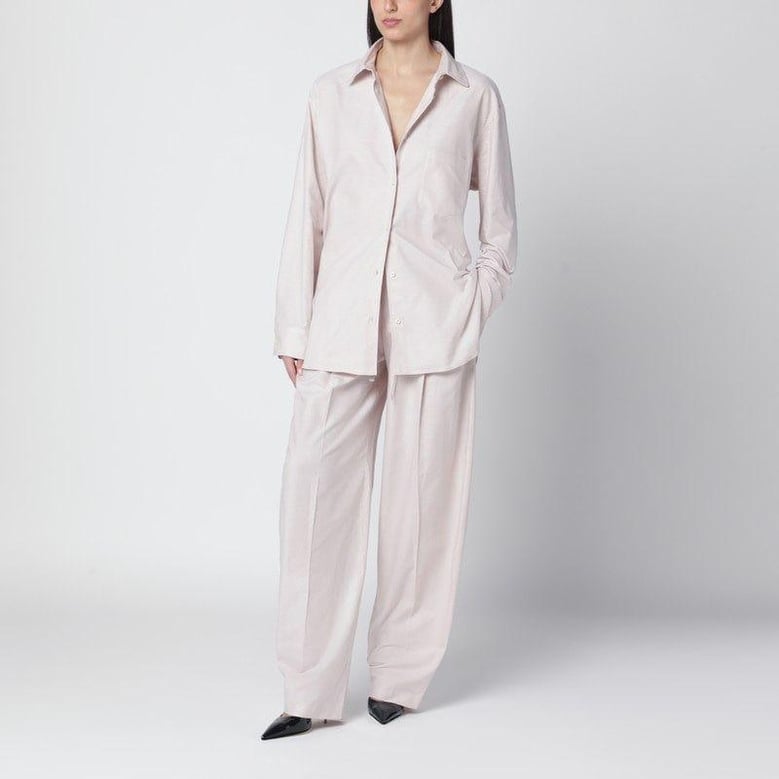 ivory wendela oversized suit by Selfnex