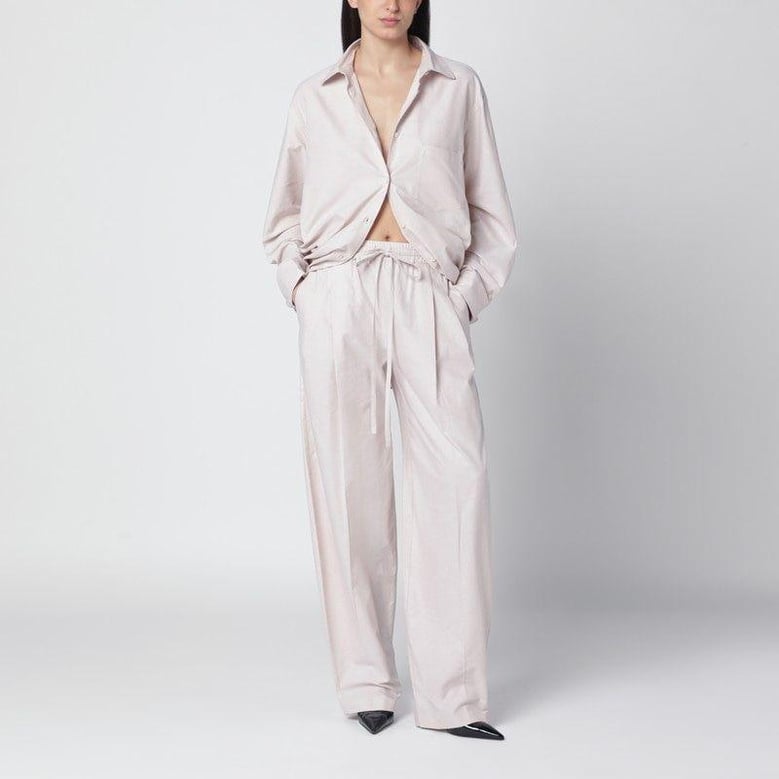 ivory wendela oversized suit by Selfnex