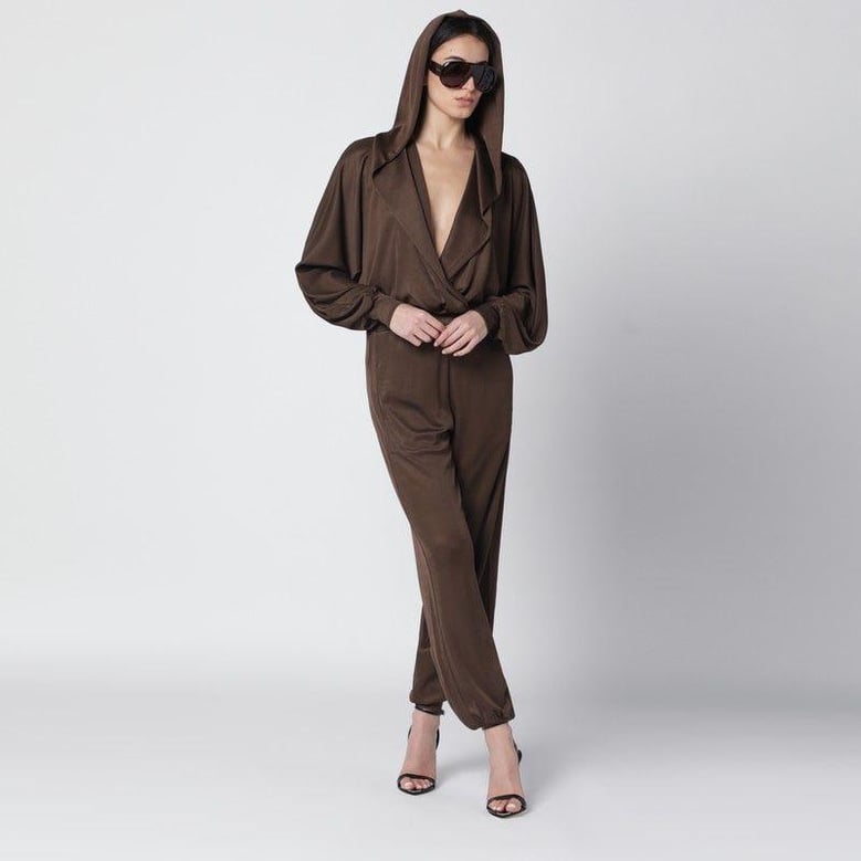 grace knit set in chocolate by Selfnex
