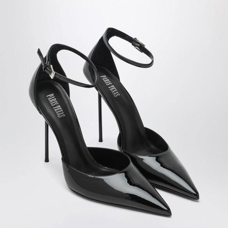 lidia pumps in black patent leather by Selfnex