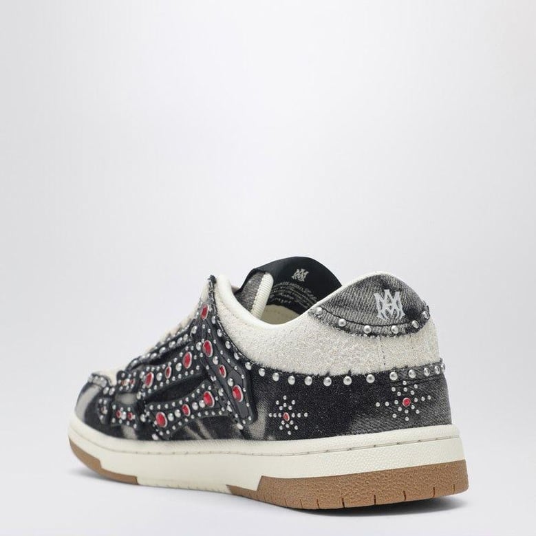 skel top low sneakers with studs by Selfnex
