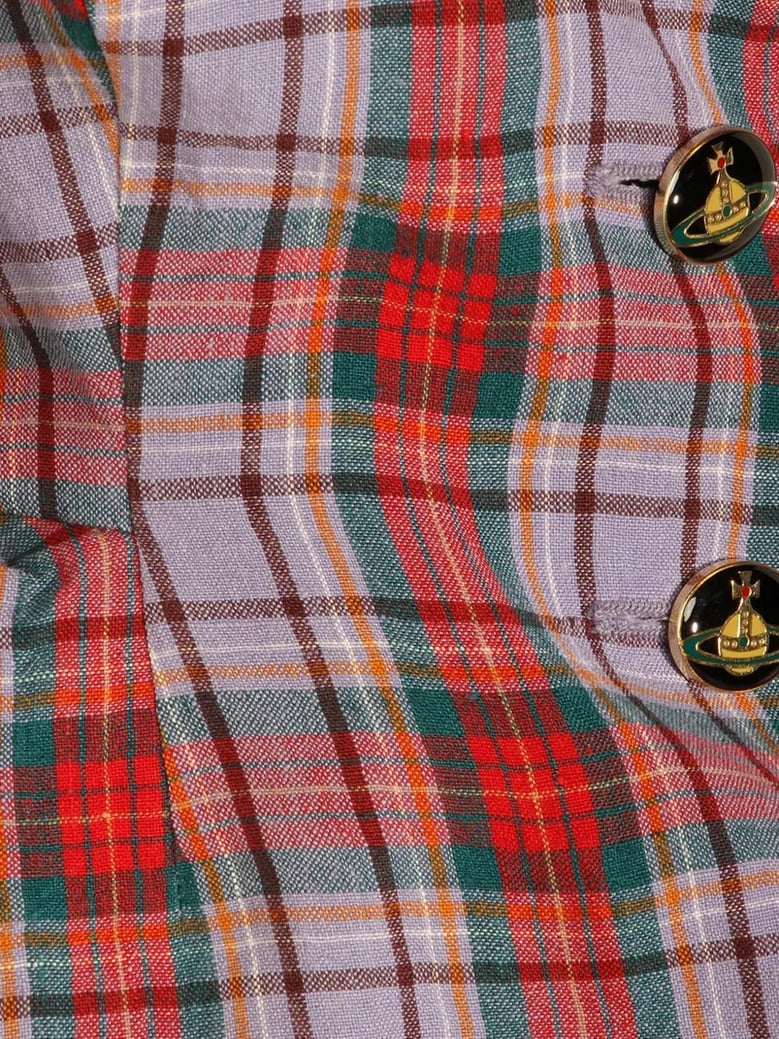 drunken jacket with tartan pattern by Selfnex