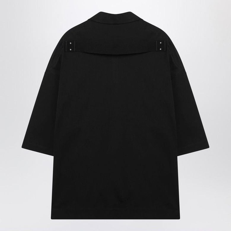 black shirt with pockets by Selfnex