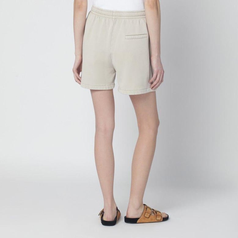 sandcoloured sporty shorts by Selfnex