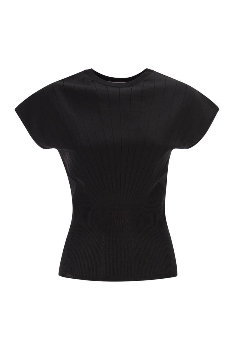 spxsamba - ribbed viscose jumper by Selfnex
