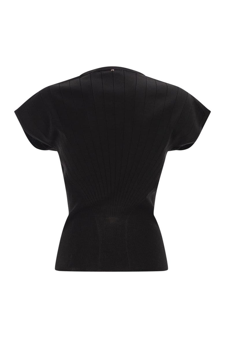 spxsamba - ribbed viscose jumper by Selfnex