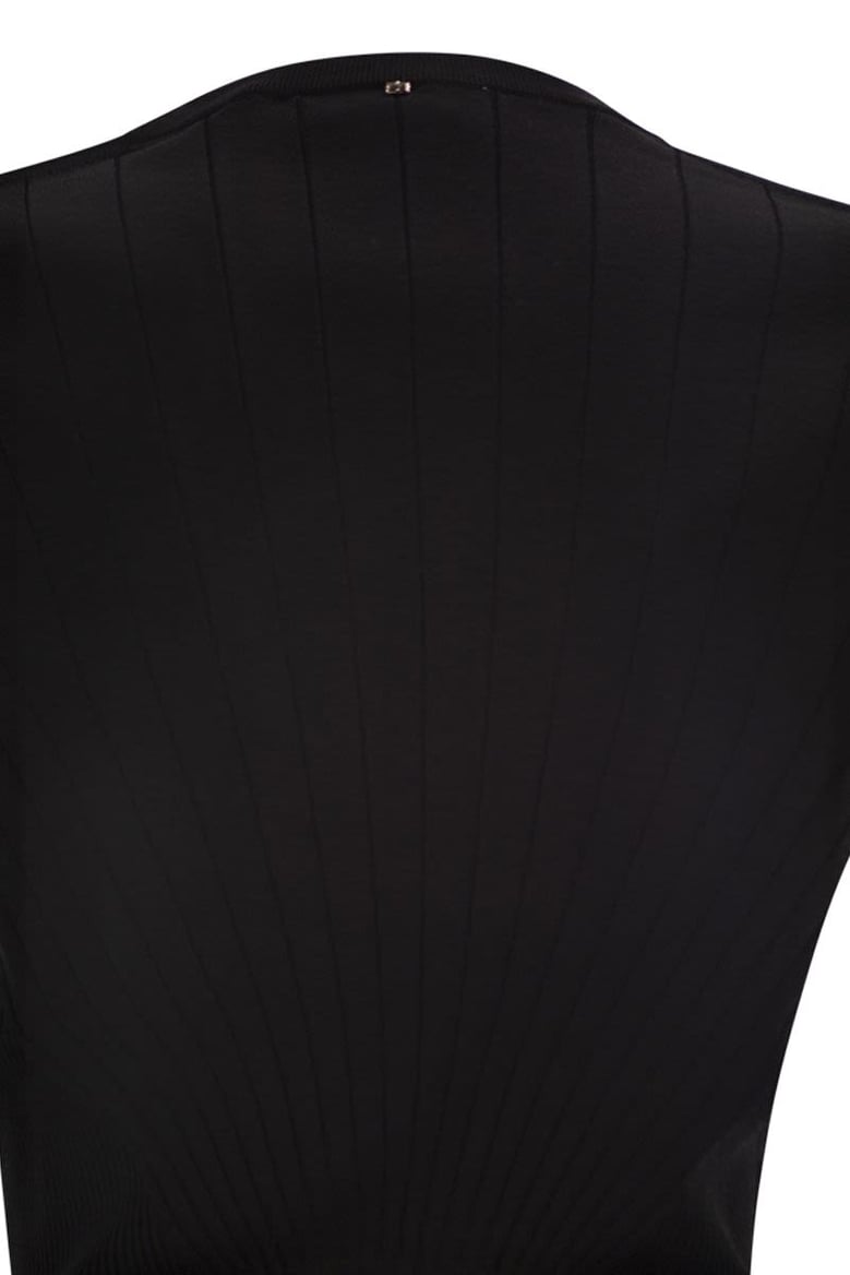 spxsamba - ribbed viscose jumper by Selfnex