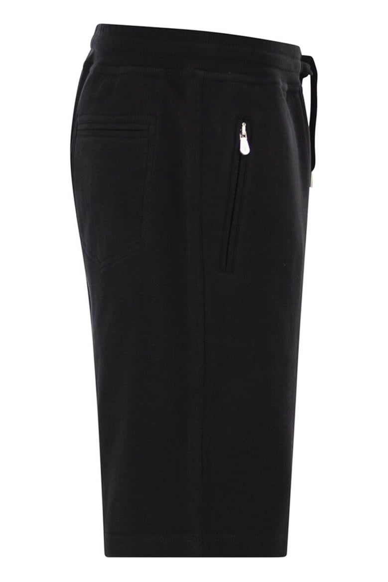techno cotton fleece bermuda shorts by Selfnex