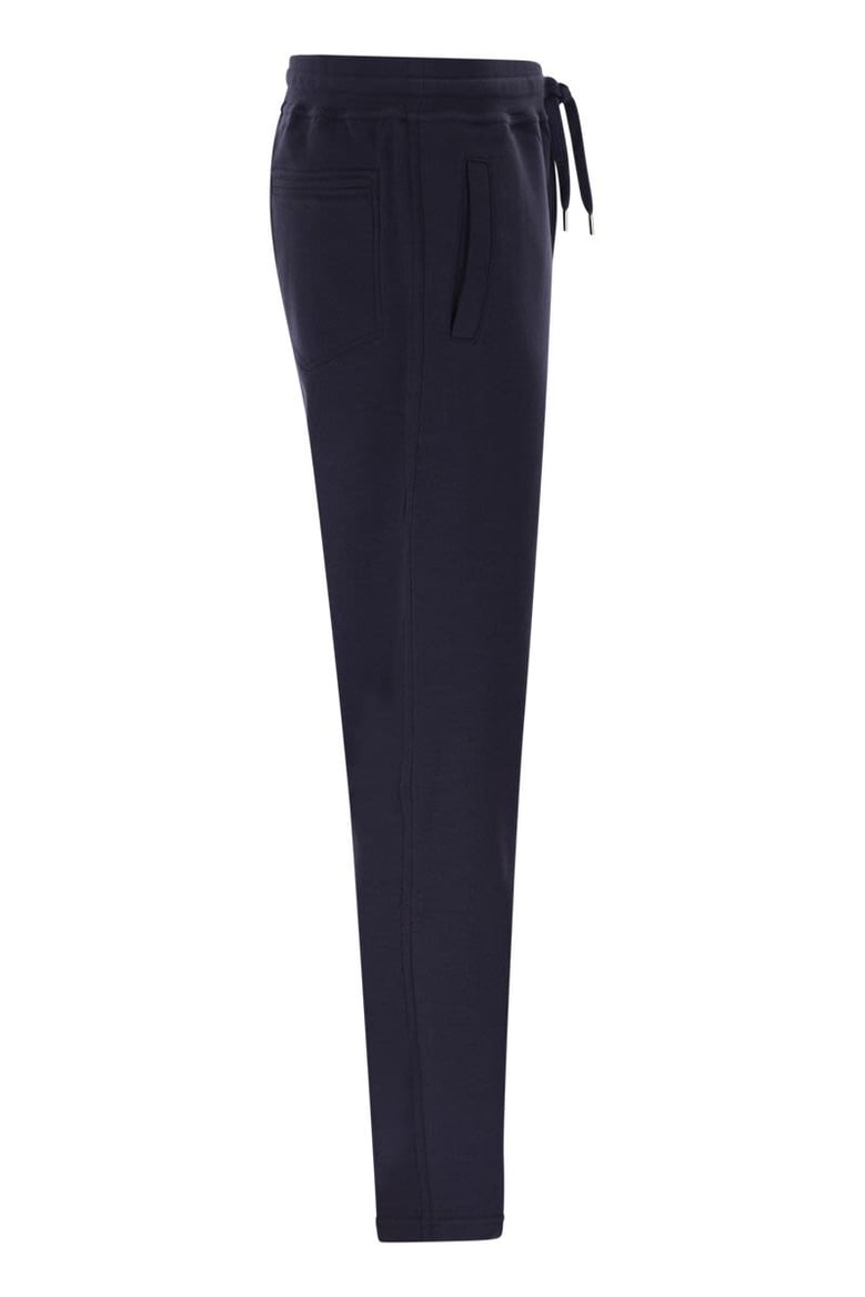 techno cotton fleece trousers by Selfnex