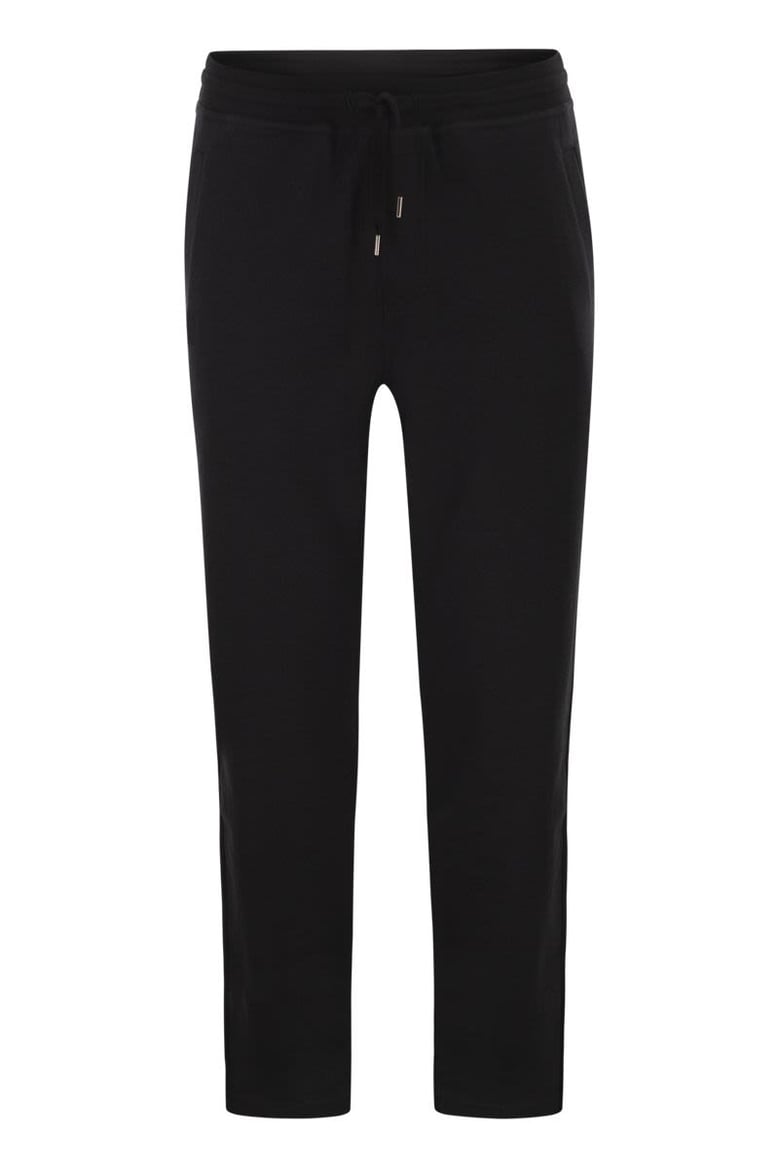 techno cotton fleece trousers by Selfnex
