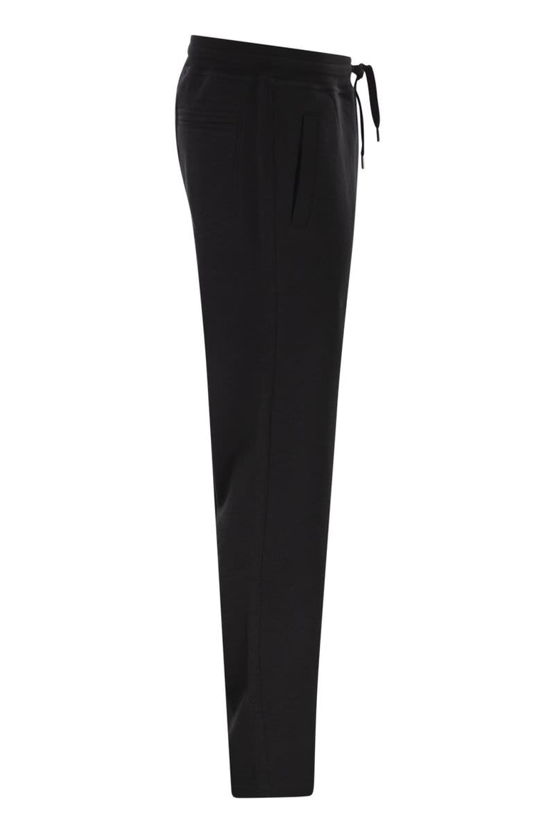 techno cotton fleece trousers by Selfnex