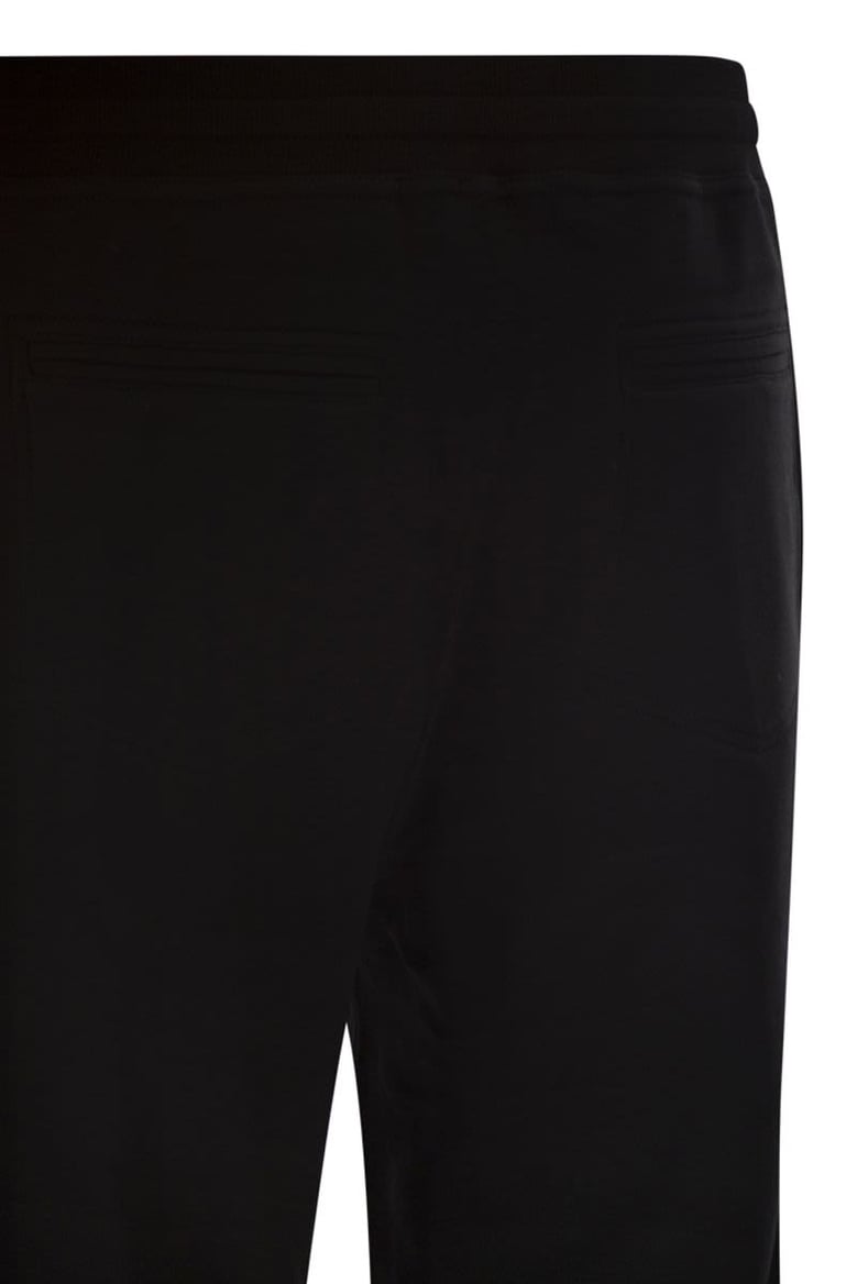 techno cotton fleece trousers by Selfnex