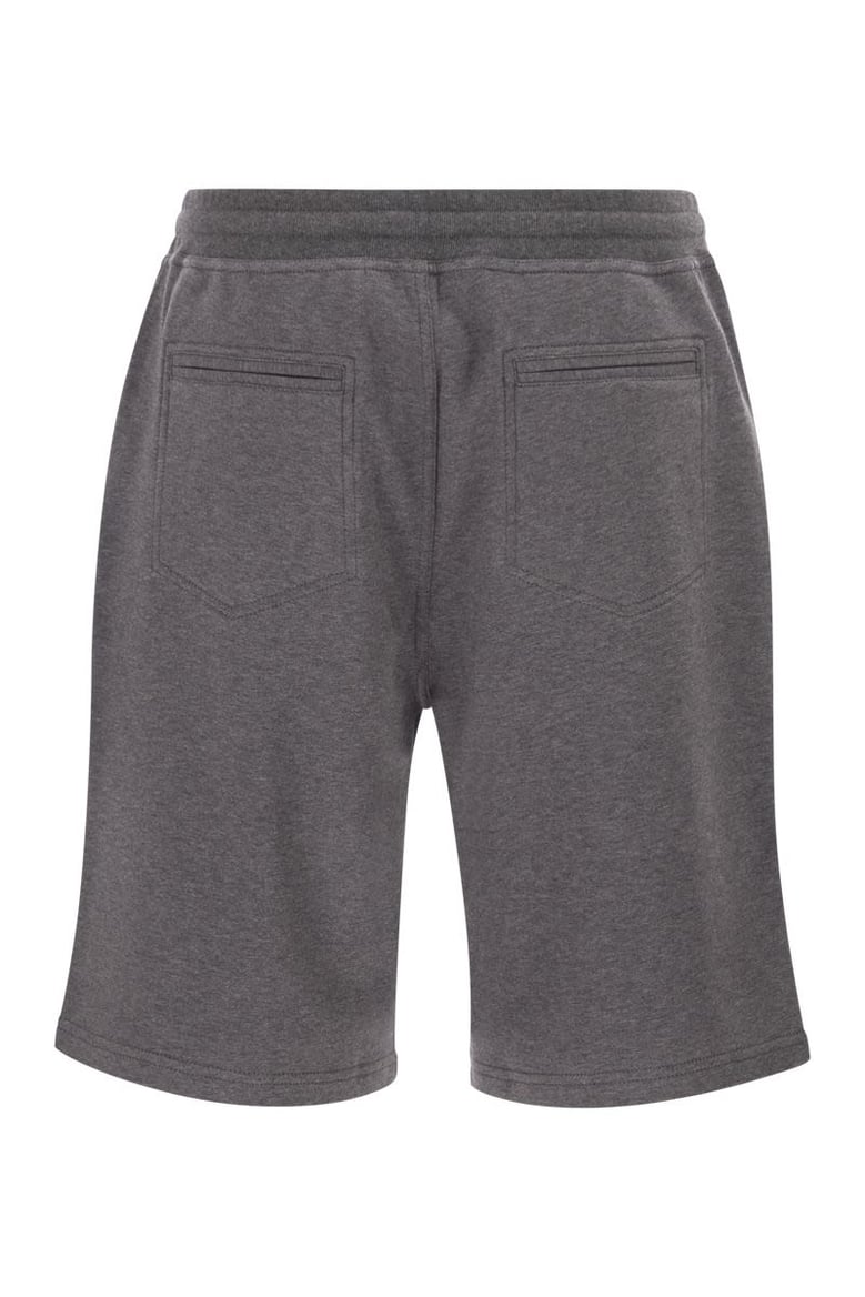 techno cotton fleece bermuda shorts by Selfnex