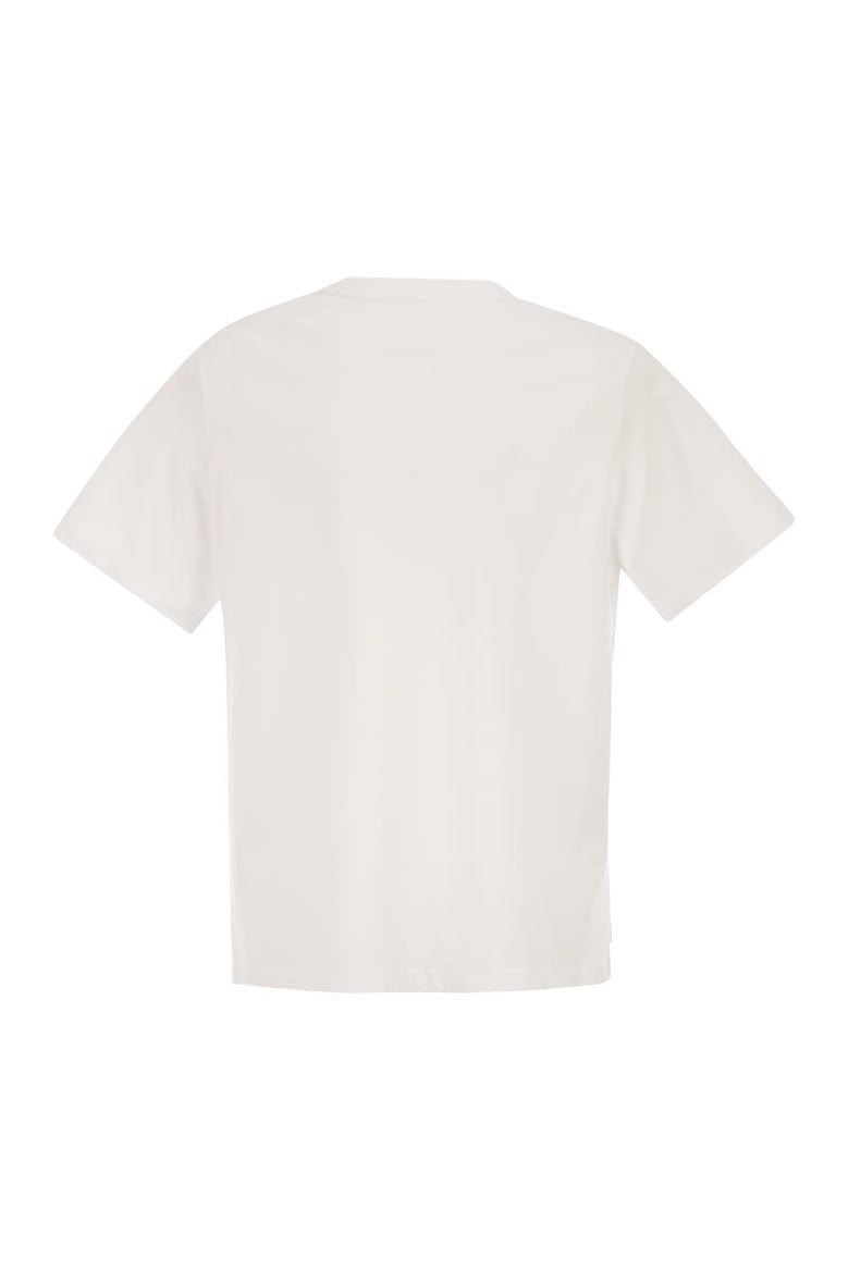 stretch cotton t-shirt with pocket by Selfnex