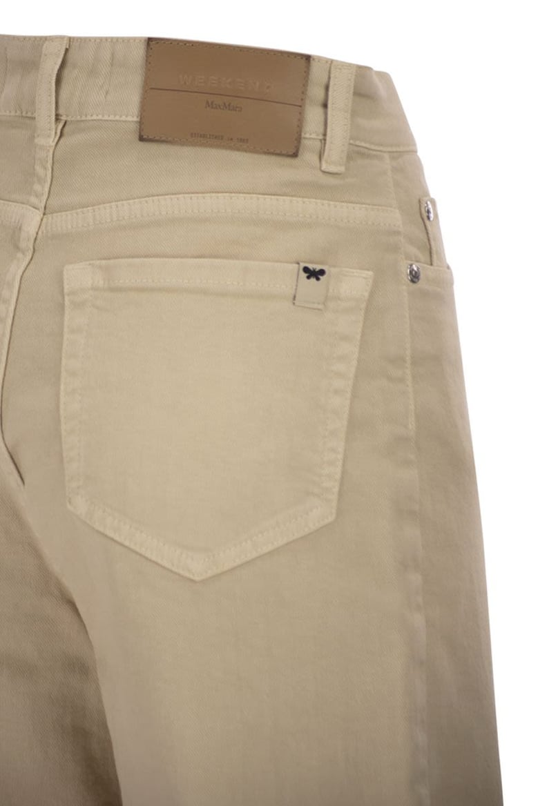 wkdmedina - wide-leg trousers in cotton drill by Selfnex