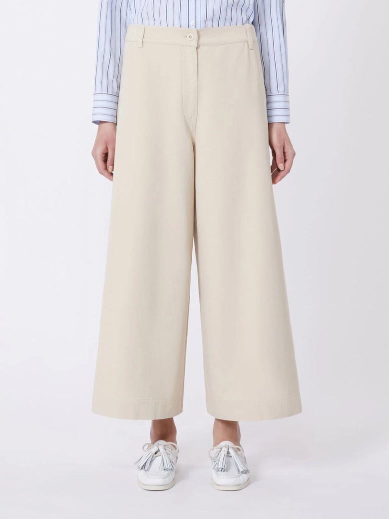 wkdariete - cotton drill trousers by Selfnex