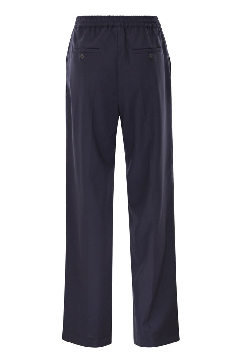 wkdmallo - pure wool canvas trousers by Selfnex