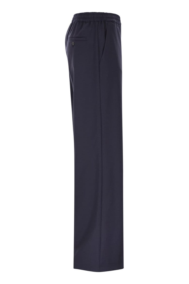 wkdmallo - pure wool canvas trousers by Selfnex