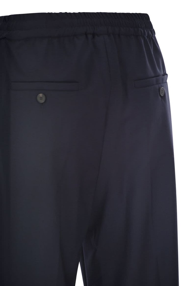 wkdmallo - pure wool canvas trousers by Selfnex