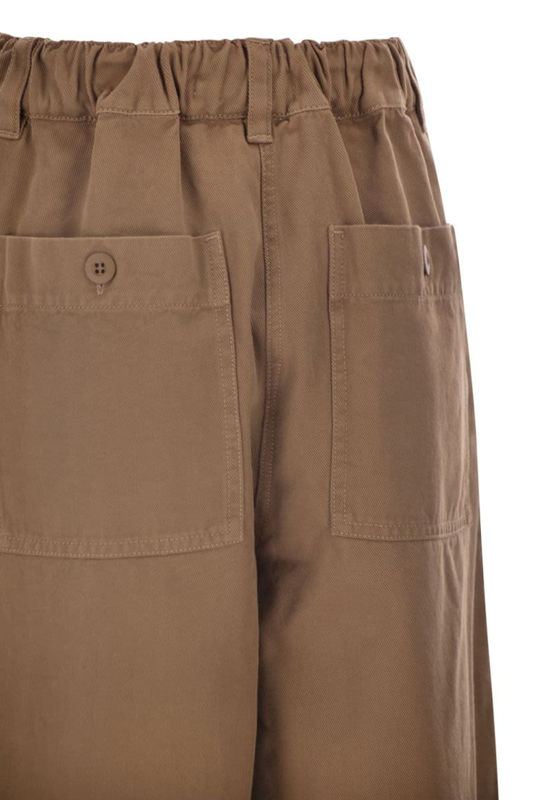 wkdariete - cotton drill trousers by Selfnex